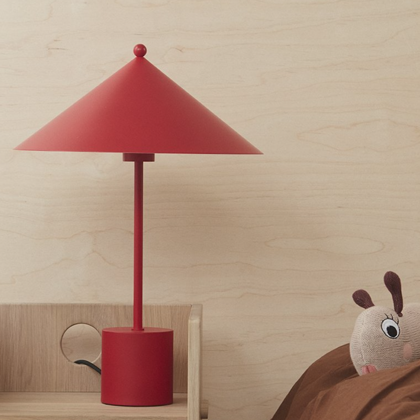 Red Table Lamp